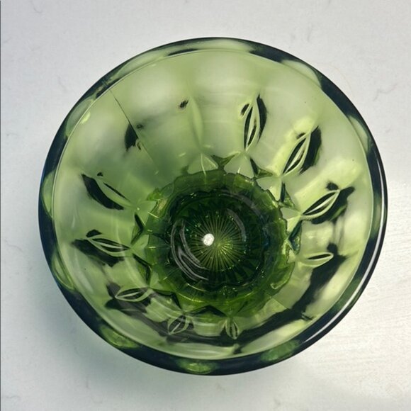 Artisan Green Glass Bowl - Picture 2 of 3